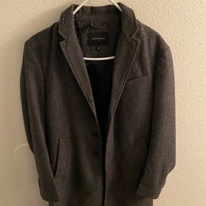 Men’s Banana Republic Gray Coat Size Small